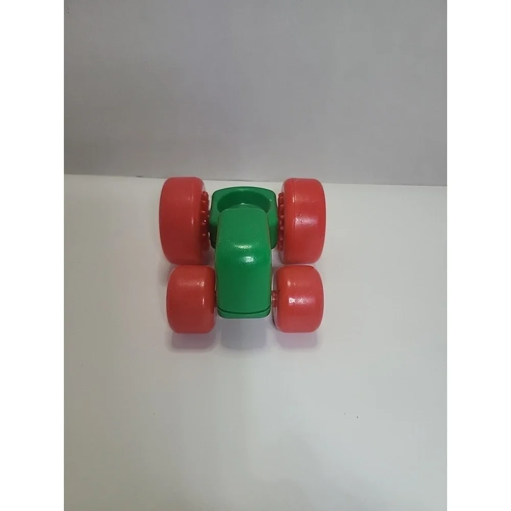 Little Tikes Vintage Green Tractor w/ Red Wheels VTG Single Prop Toy Toddle Tots